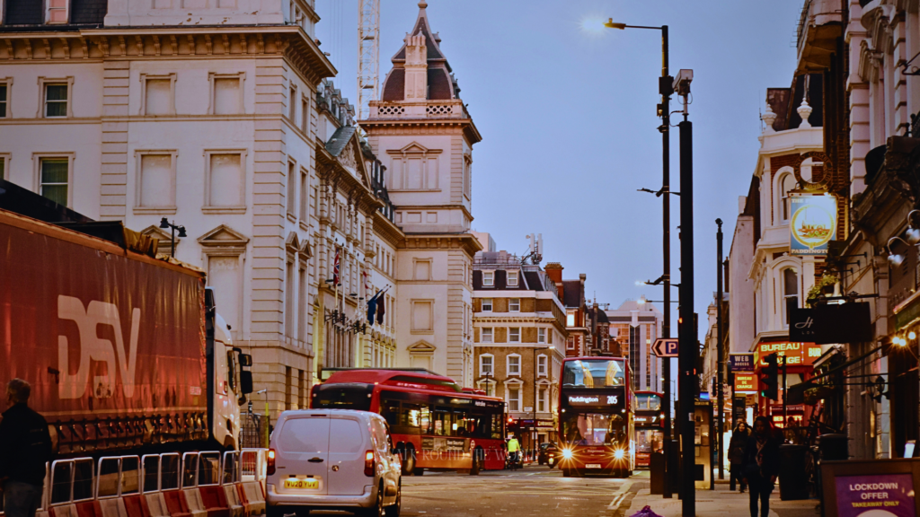 the picture of paddington area in London