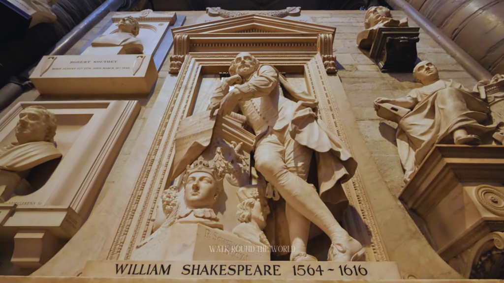 Shakespeare memorial Westminster Abbey