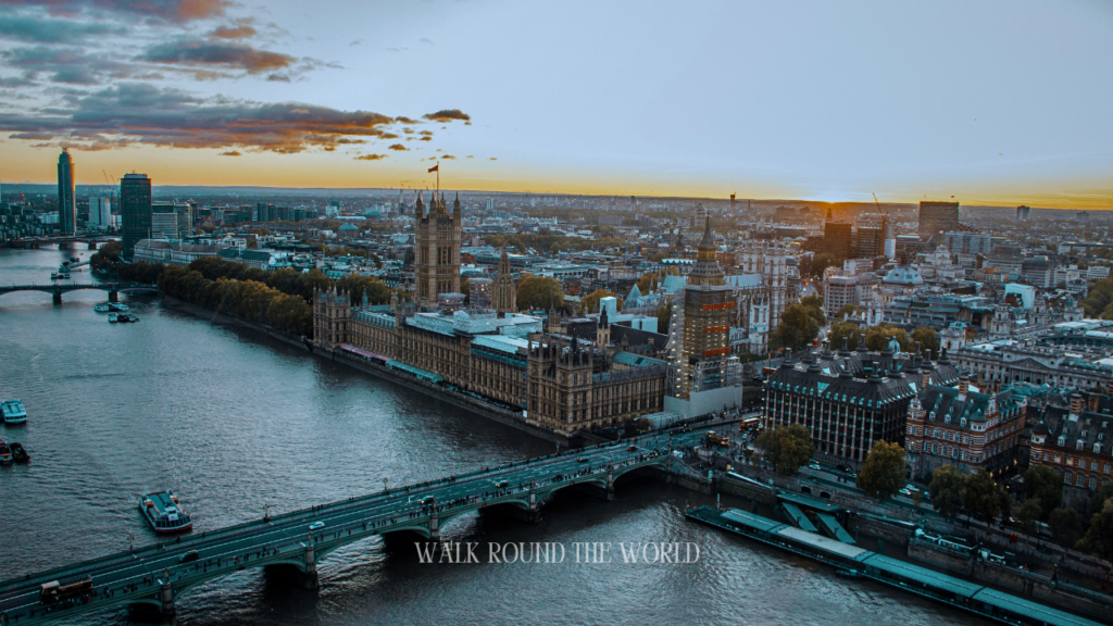 Westminster Bridge connecting Parliament and London South Bank