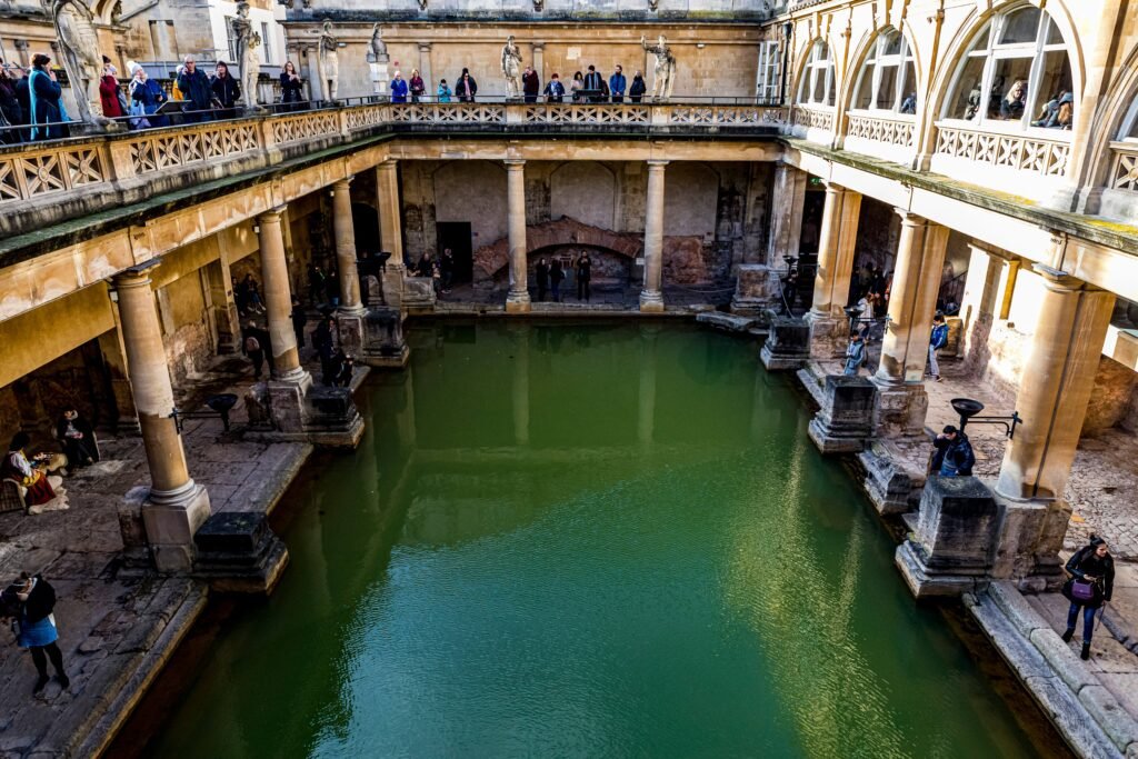 Historic city of Bath in England, famous for its Roman Baths, Georgian architecture, and one of the best day trips from London.
