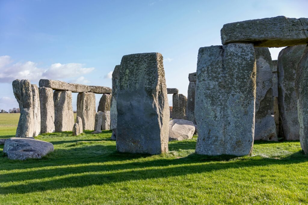 Stonehenge in Wiltshire, England, one of the world's most famous prehistoric monuments and a popular day trip from London.