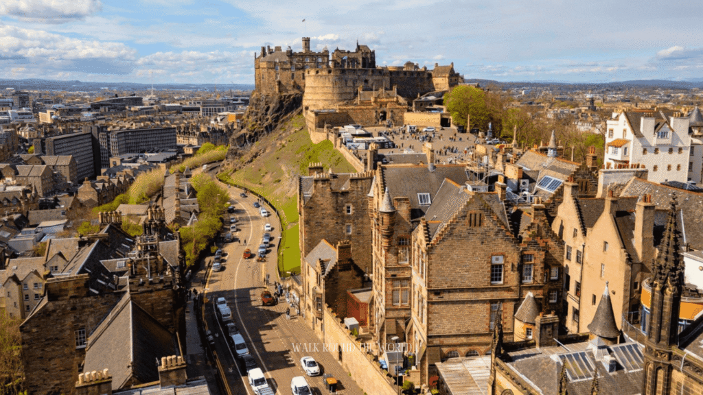 Area near Edinburgh Castle