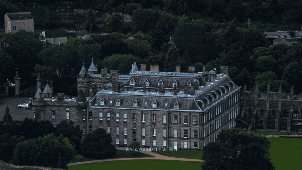 Palace of Holyroodhouse in Edinburgh, Scotland